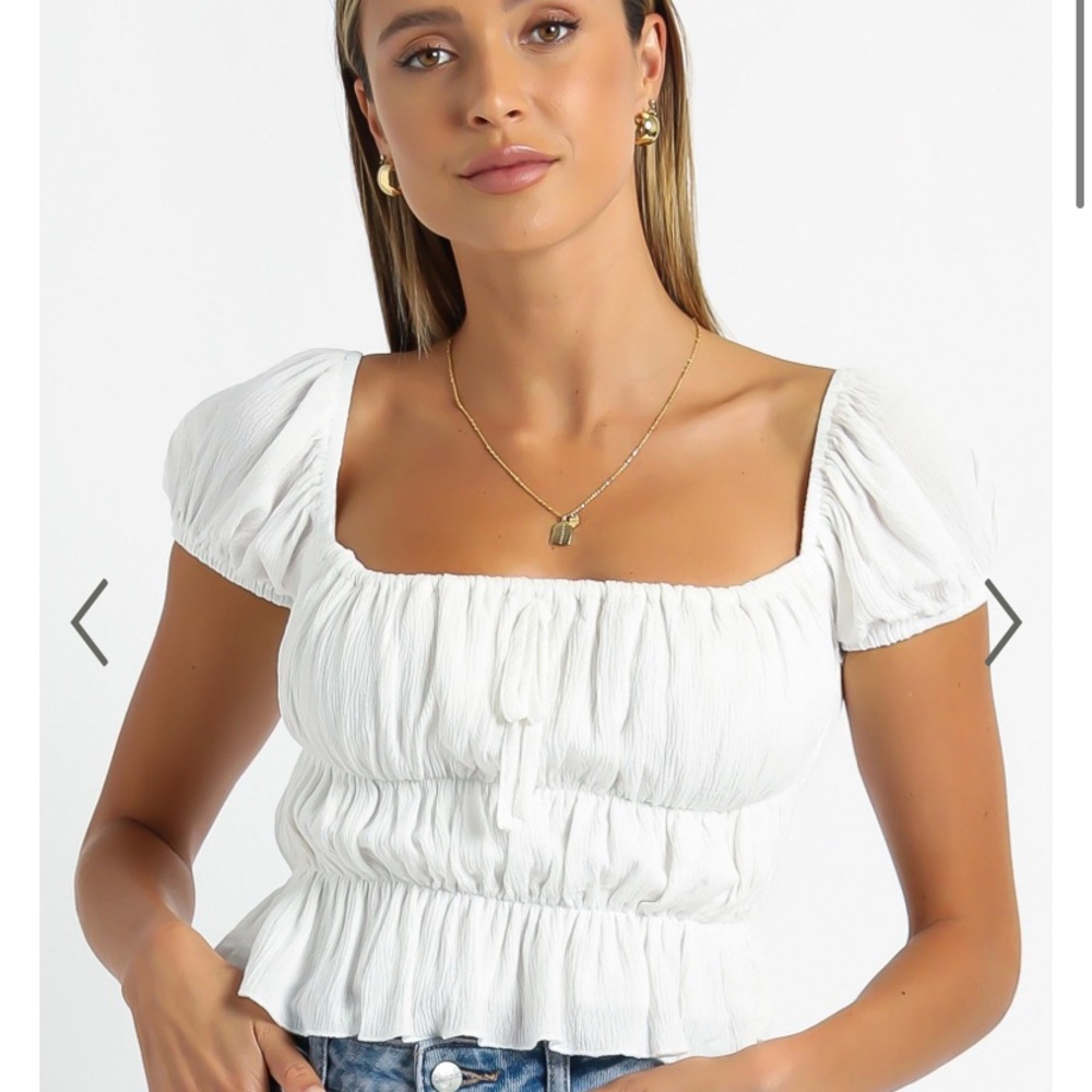 SHOWPO GIMMIE TOP WHITE